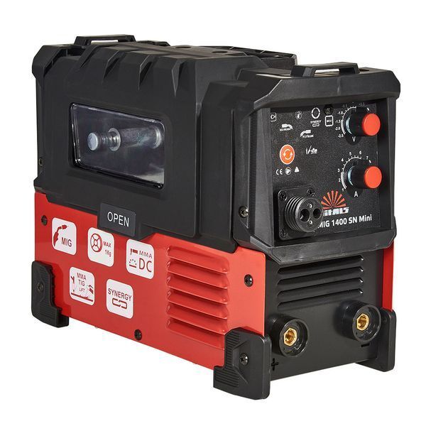 Зварювальний апарат Vitals Master MIG 1400 SN Mini (MMA/MIG) 4,3 кВт 152922 фото