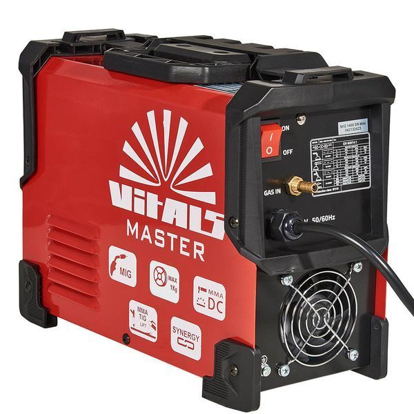 Зварювальний апарат Vitals Master MIG 1400 SN Mini (MMA/MIG) 4,3 кВт 152922 фото