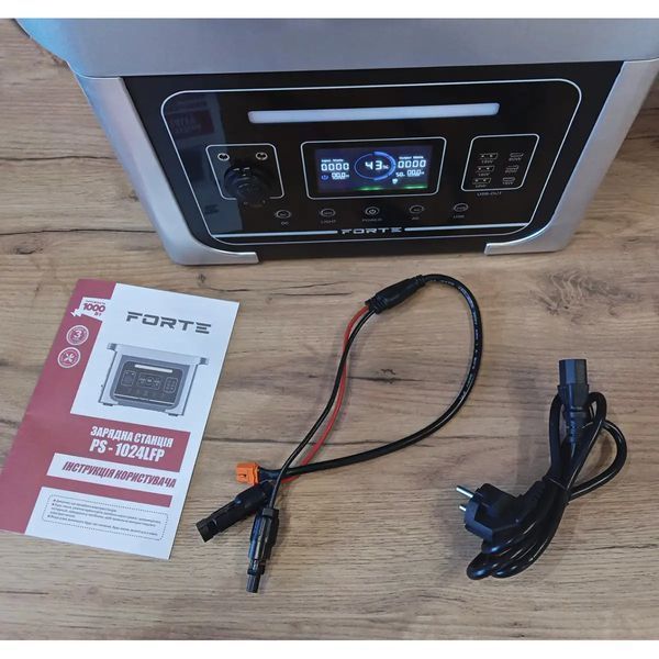 Потужна зарядна станція Forte PS-1024LFP : ємність акумулятора 1331 Вт/год (52Аг/25.6В) 138632 фото