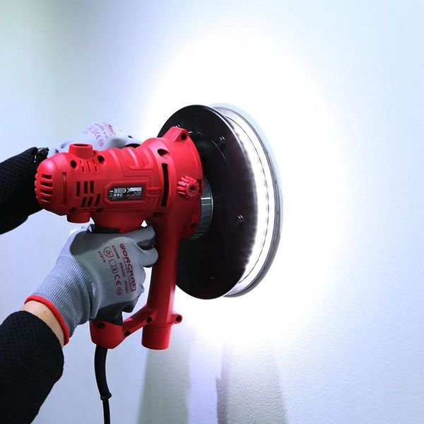 Шліфувальна машина для стін WORCRAFT DS08-180 (13046) з LED 13046 фото