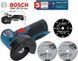 Акумуляторна кутова шліфувальна машинка 12В Bosch GWS 12V-76 + акб + зарядне + 3 круги + вкладка L-BOXX 0615990M3E фото 6