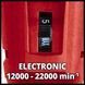 Потужна дельташліфувальна машина Einhell TC-DS 20 E : 200 Вт, коливання 12000-22000 хв, розмір липучки 90 х 90 х 90 мм (4464255) 4464255 фото 3