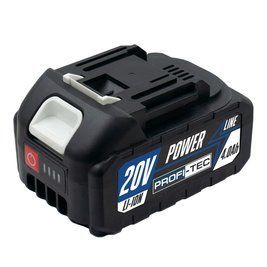 Акумуляторна батарея PROFI-TEC PT2040MP POWERLine : 20V, 4.0Аh, з індикатором, високострумова (006261) 006261 фото
