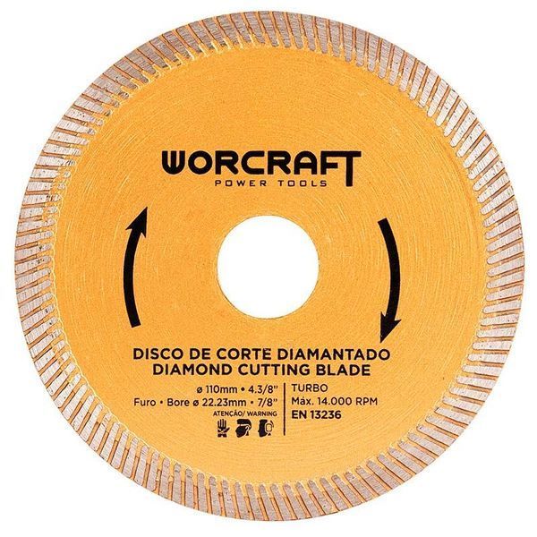 Акумуляторний плиткоріз WORCRAFT CTS-S20Li (13179) диск 110 мм 13179 фото