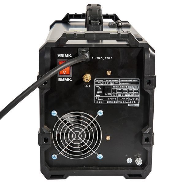 Зварювальний апарат Vitals Professional MIG 2000 Digital LCD (ММА/MIG/MIG- MАG/TIG LIFT) 196146 фото
