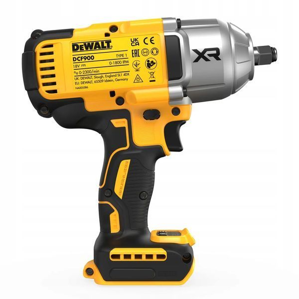Гайковерт ударний акумуляторний безщітковий DeWALT DCF900N: 1396 Нм, 18В, 650/2300 об/хв без АКБ DCF900N фото