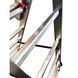 Драбина алюмінієва трисекційна GTM KME306 3x6 сходинок 1.64-3.26м (39942) 39942 фото 8