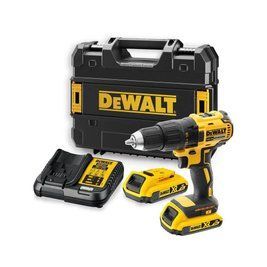 Потужний акумуляторний дриль-шуруповерт безщітковий DeWALT DCD777S2T : 65 Нм, 18B (акум. 2шт 1.5A ельбокс) DCD777S2T фото