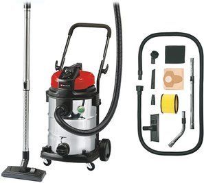Потужний професійний вакуумний промисловий пилосос для прибирання Einhell TE-VC 2230 SA : 1150 Вт, 30л, з розеткою 2342363 2342363 фото