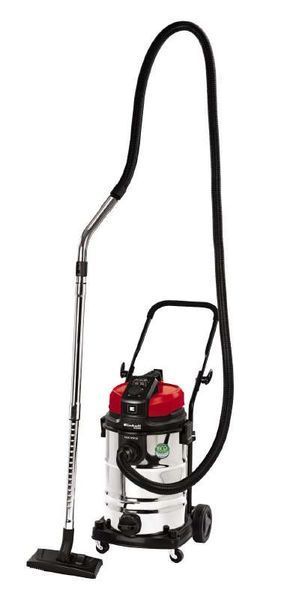 Потужний професійний вакуумний промисловий пилосос для прибирання Einhell TE-VC 2230 SA : 1150 Вт, 30л, з розеткою 2342363 2342363 фото