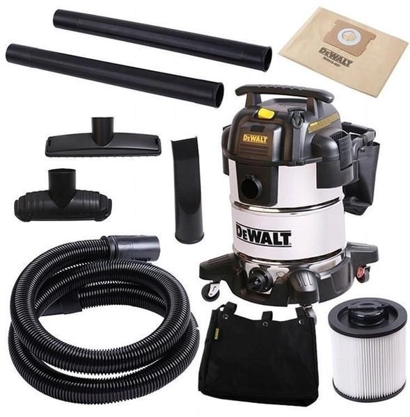 Професійний промисловий пилосос DeWALT DXV30SAPTA-QT : 750 Вт, 30 л, 2400 л/хв DXV30SAPTA фото
