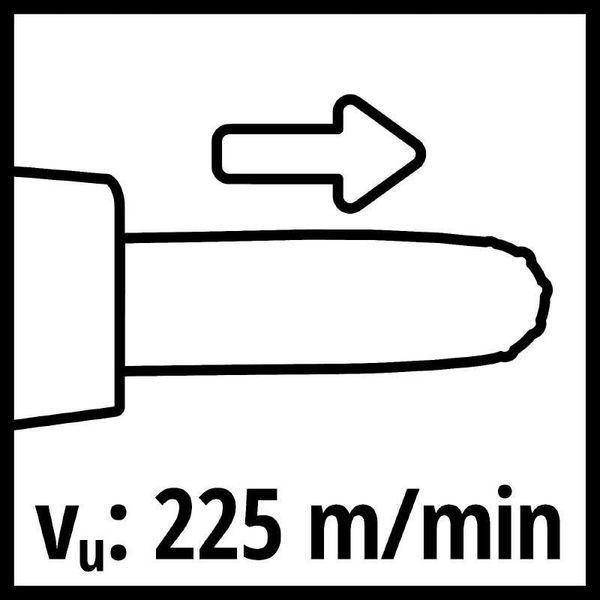 Насадка - пила ланцюгова до коси Einhell GE-НН 18/45 Li T (3410835) 3410835 фото