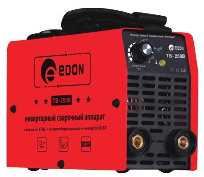 Зварювальний інверторний апарат (зварка) Edon TB-250B : 4.5 кВт, 250 А, 36 місяців гарантія TB-250B фото