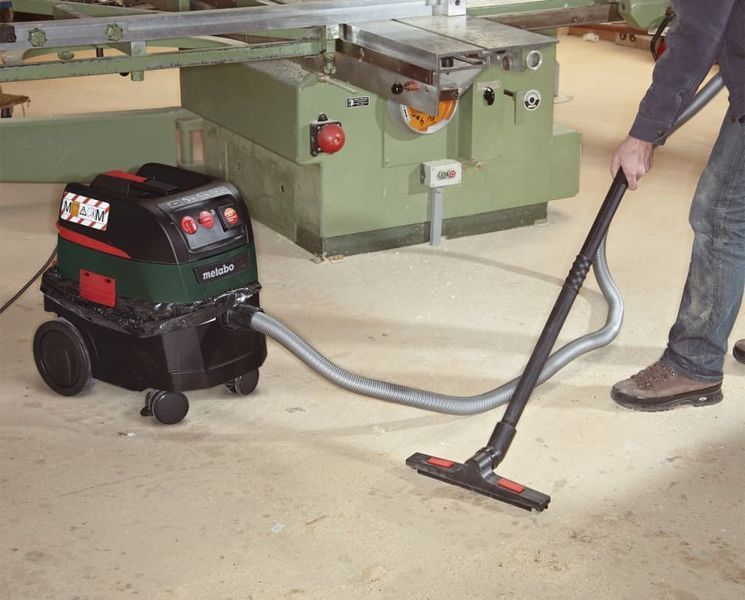 Професійний пилосос Metabo ASR 35 L ACP : 1400 Вт, 35 л, 248 мБар, 3660 л/хв, вага 16 кг 602057000 фото