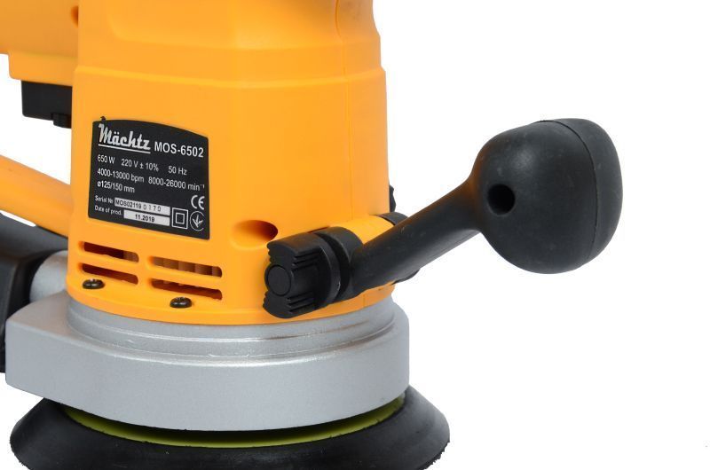 Шліфмашина ексцентрикова M&auml;chtz MOS-6502 650 Вт (11039) платформи 125/155 мм 11039 фото