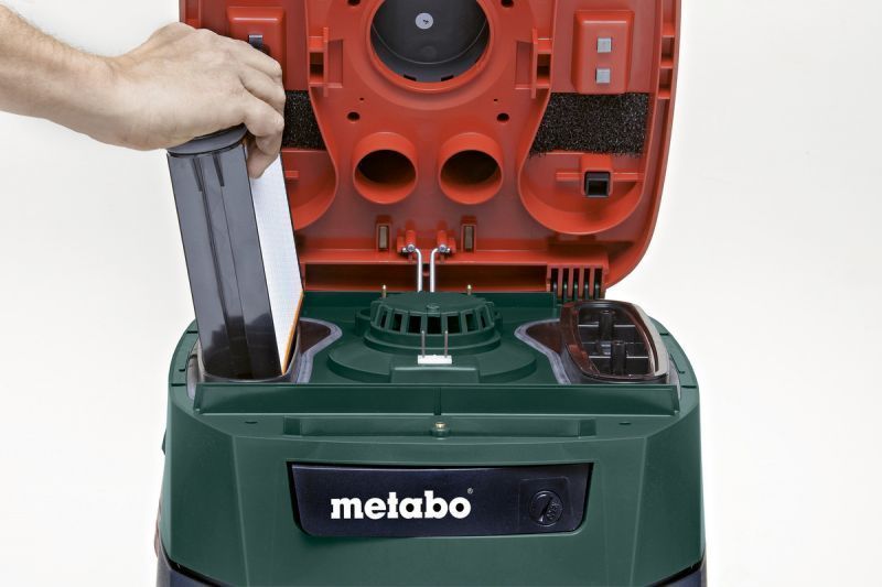 Професійний пилосос Metabo ASR 35 L ACP : 1400 Вт, 35 л, 248 мБар, 3660 л/хв, вага 16 кг 602057000 фото