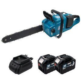 Акумуляторна ланцюгова пилка PROFI-TEC DUC355BL POWERLine: з АКБ 20V 2 х 6.0 Aч + ЗУ, шина 40 см DUC355BL 6амп фото