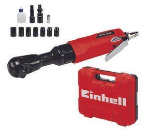 Пневматична тріскачка, набір торцевих головок 1/2" Einhell TC-PR 68: головки 9/10/11/13/14/17/19 мм, кейс 4139180 фото
