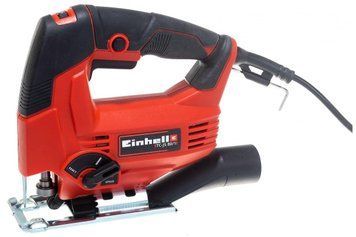 Професійний електричний ручний лобзик (електролобзик) Einhell TC-JS 80/1 : 550 Вт, 3000 об/хв, глибина різу 80мм (4321145) 4321145 фото