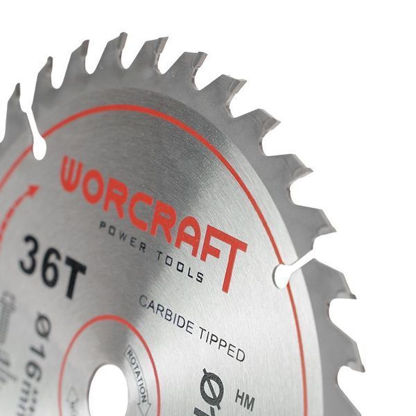 Акумуляторна безщіткова циркулярна пила WORCRAFT CCS-S20LiB (диск 165 мм, Лазер, LED) КАРКАС 13293 фото