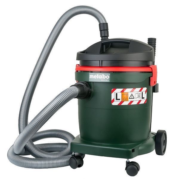 Професійний пилосос Metabo ASA 32 L, 1200 Вт, 32 л, 200 мбар, 3600 л/хв. 602013000 фото