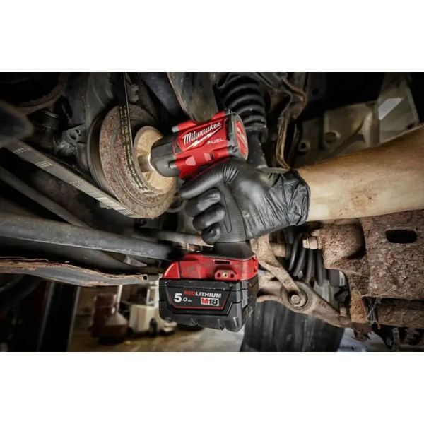 Гайковерт високомоментний MILWAUKEE 1/2" (881 Нм) з кільцем M18 FMTIW2F12-502X: з АКБ 18V 2шт-5 Ah+ЗП, кейс, 3100уд/хв, 1325 об/хв 4933478450 фото