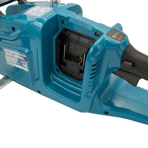 Акумуляторна ланцюгова пилка PROFI-TEC DUC355BL POWERLine: з АКБ 20V 2 х 6.0 Aч + ЗУ, шина 40 см DUC355BL 6амп фото