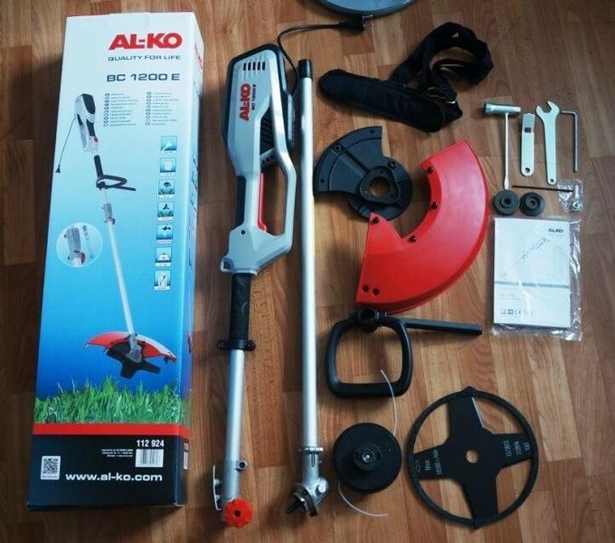 Професійний тример електричний садовий для трави AL-KO BC 1200 E : 1200 Вт (112924) 112924 фото