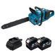 Акумуляторна ланцюгова пилка PROFI-TEC DUC355BL POWERLine: з АКБ 20V 2 х 6.0 Aч + ЗУ, шина 40 см DUC355BL 6амп фото 1