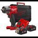 Гайковерт високомоментний MILWAUKEE 1/2" (881 Нм) з кільцем M18 FMTIW2F12-502X: з АКБ 18V 2шт-5 Ah+ЗП, кейс, 3100уд/хв, 1325 об/хв 4933478450 фото 1