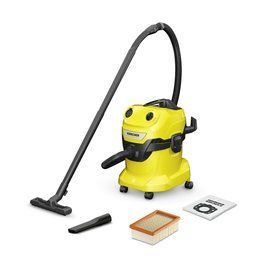 Професійний пилосос Karcher WD 4 V-20/5/22 : 1000 Вт, 20 л, для сухого та вологого прибирання 1.628-209.0 фото