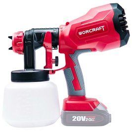 Акумуляторний фарбопульт WORCRAFT CSG-S20LiA (13137) Ємність 1л,Форсунки 1,8 мм і 2,6 мм 13137 фото