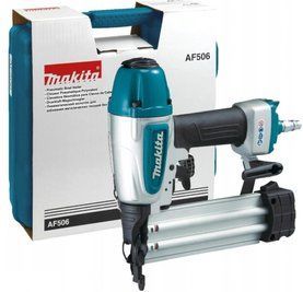 Цвяхозабивач пневматичний степлер для цвяхів (нейлер) Makita AF506 : 15-50мм пневматичний степлер для цвях AF506 фото