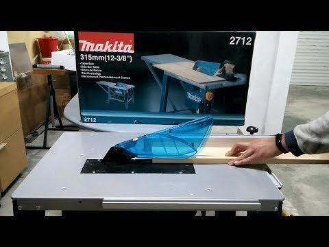 Потужна стаціонарна циркулярна пила (настільна циркулярка) Makita 2712 : 2000 Вт, 315мм круг, 2950 об/хв 2712 фото