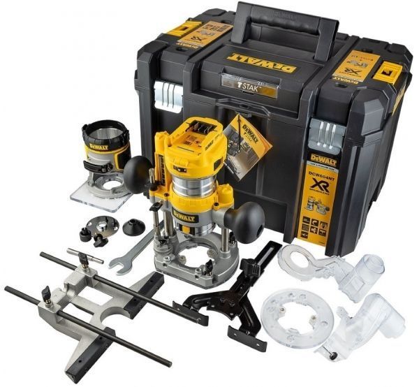 Професійний фрезер акумуляторний безщітковий DeWALT DCW604NT : Li-Ion 18 В, 25500 об/хв, без АКБ DCW604NT фото