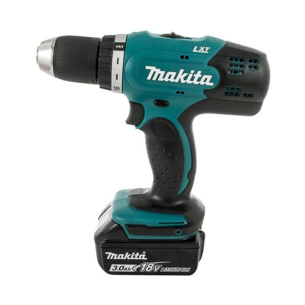 Професійна акумуляторна дриль-шуруповерт Makita DDF453RFX7 : з АКБ 18V 3Ah, 42 Нм DDF453RFX7 фото