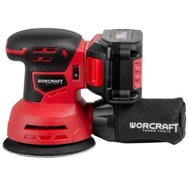 Акумуляторна шліфмашина ексцентрикова WORCRAFT CRS-S20Li (13131 каркас) д-125 мм 13131 фото