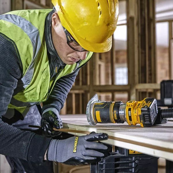 Професійний фрезер акумуляторний безщітковий DeWALT DCW604NT : Li-Ion 18 В, 25500 об/хв, без АКБ DCW604NT фото