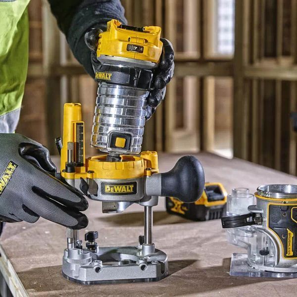 Професійний фрезер акумуляторний безщітковий DeWALT DCW604NT : Li-Ion 18 В, 25500 об/хв, без АКБ DCW604NT фото