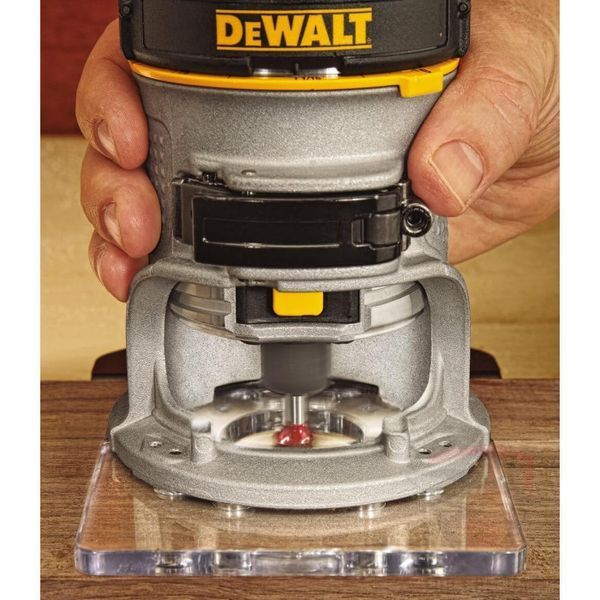 Професійний фрезер акумуляторний безщітковий DeWALT DCW604NT : Li-Ion 18 В, 25500 об/хв, без АКБ DCW604NT фото