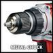 Потужний акумуляторний шуруповерт безщітковий Einhell TP-CD 18/60 Li BL - Solo : 18B (без акума і зарядки) 4514210 4514210 фото 4