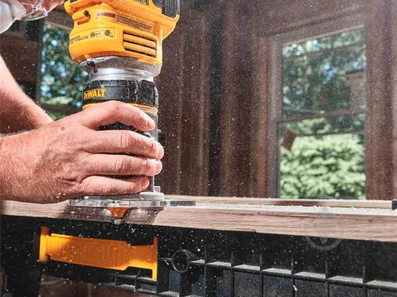 Професійний фрезер акумуляторний безщітковий DeWALT DCW604NT : Li-Ion 18 В, 25500 об/хв, без АКБ DCW604NT фото
