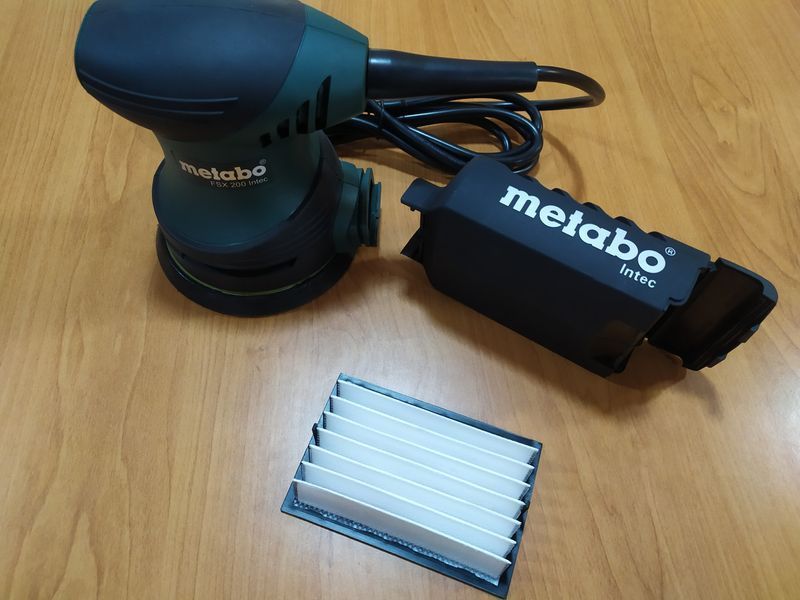 Ексцентрикова шліфмашина Metabo FSX 200 Intec (609225500) 609225500 фото