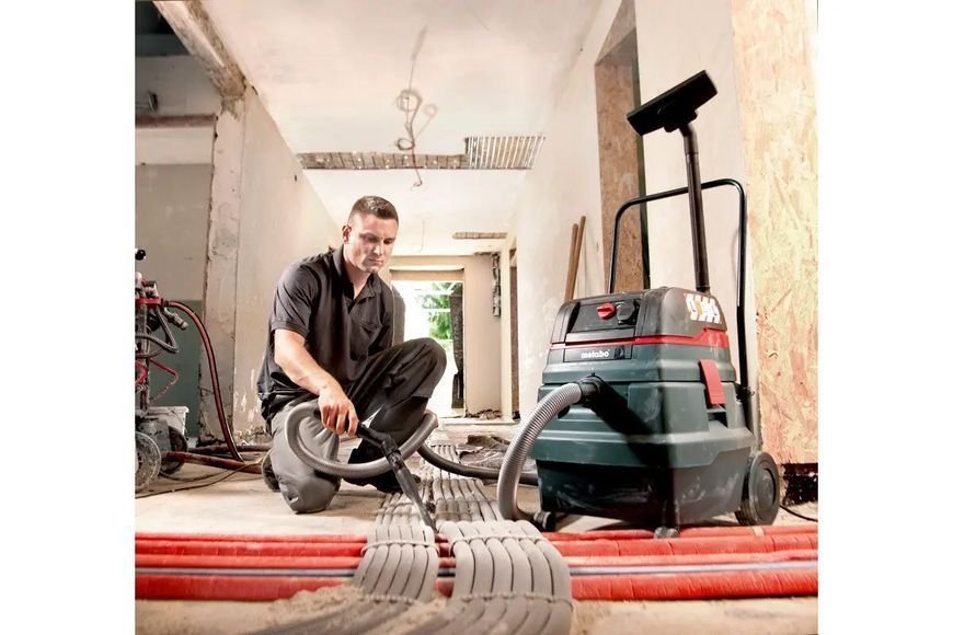 Професійний пилосос Metabo ASR 50 L SC : 1400 Вт, 50 л, 270 мБар, 4380 л/хв, вага 16 кг 602034000 фото