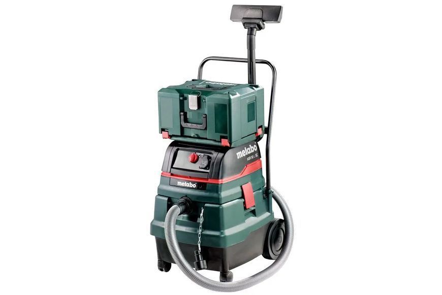 Професійний пилосос Metabo ASR 50 L SC : 1400 Вт, 50 л, 270 мБар, 4380 л/хв, вага 16 кг 602034000 фото