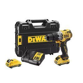 Акумуляторна дриль-шуруповерт DeWALT DCD706D2, АКБ 12В, 57,5 Нм, 2 акумулятора + зарядне + кейс DCD706D2 фото