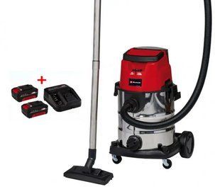 Професійний акумуляторний промисловий пилосос Einhell TC-VC 36/25 Li S - Solo : з АКБ 18V 2 шт-2.5Ah+ЗП, 25л, 150 мБар 2347170 4512097 фото