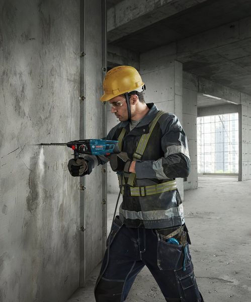 Професійний ударний електричний прямий перфоратор Bosch GBH 220 : 720 Вт, 2 Дж 06112A6020 фото