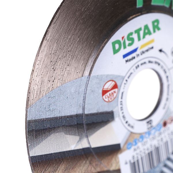 Диск алмазний відрізний Distar 1A1R 125X22,23H PERFECT : диск 125х22,23/Hх1,5мм, кераміка, керамограніт 10115028015 10115028015 фото