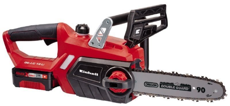 Потужна акумуляторна ланцюгова пила Einhell GE-LC 18 Li Kit : 18V 3.0Ah, шина 25см (4501760) 4501760 фото